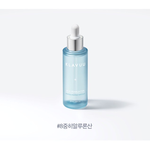 Tinh chất dưỡng da Klavuu Blue Pearlsation 8 Hydra Marine Ampoule 50ml