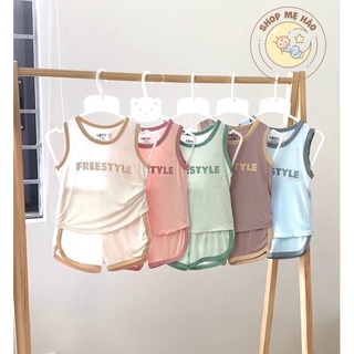 [HRNEE] [CHÍNH HÃNG] Bộ Áo Ba Lỗ Quần Đùi Trẻ Em Vải Sồi Modal Free Style HRNEE Co Dãn 4 Chiều