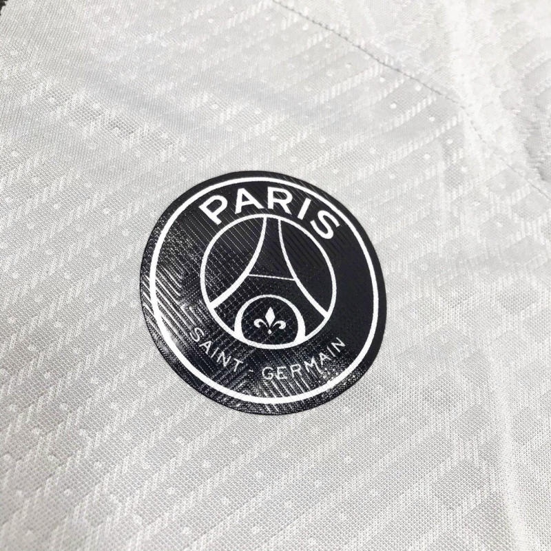 Bộ Quần Áo Bóng Đá Paris Saint German Xám Ghi Sân Khách Vải Thái Xịn Xò - Áo Đá Banh PSG pp Bởi Be Happy Sport