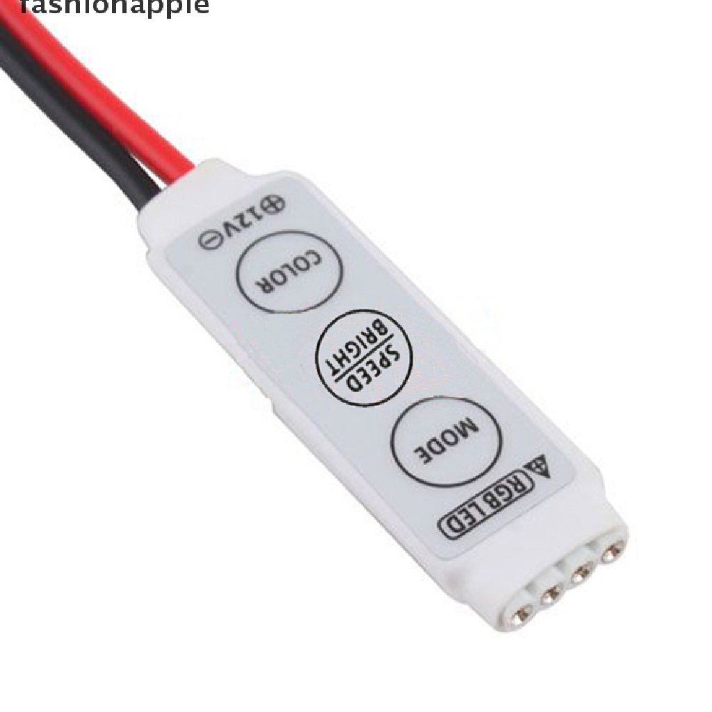 FAVN Bless Mini Controller Dimmer Switch For RGB 5050 3528 SMD LED Lights Strip DC 12V glory