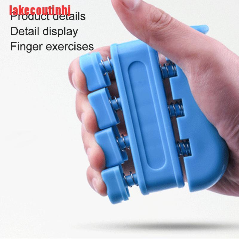 {lakecoutinhj}Finger Exerciser Hand Strength Workout Grip Practice for Guitar Bass Piano VSQ