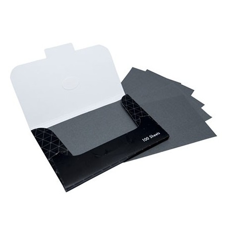 Giấy Thấm Dầu Than Hoạt Tính Tre Lixibox Bamboo Charcoal Oil Control Paper 100 Miếng | BigBuy360 - bigbuy360.vn