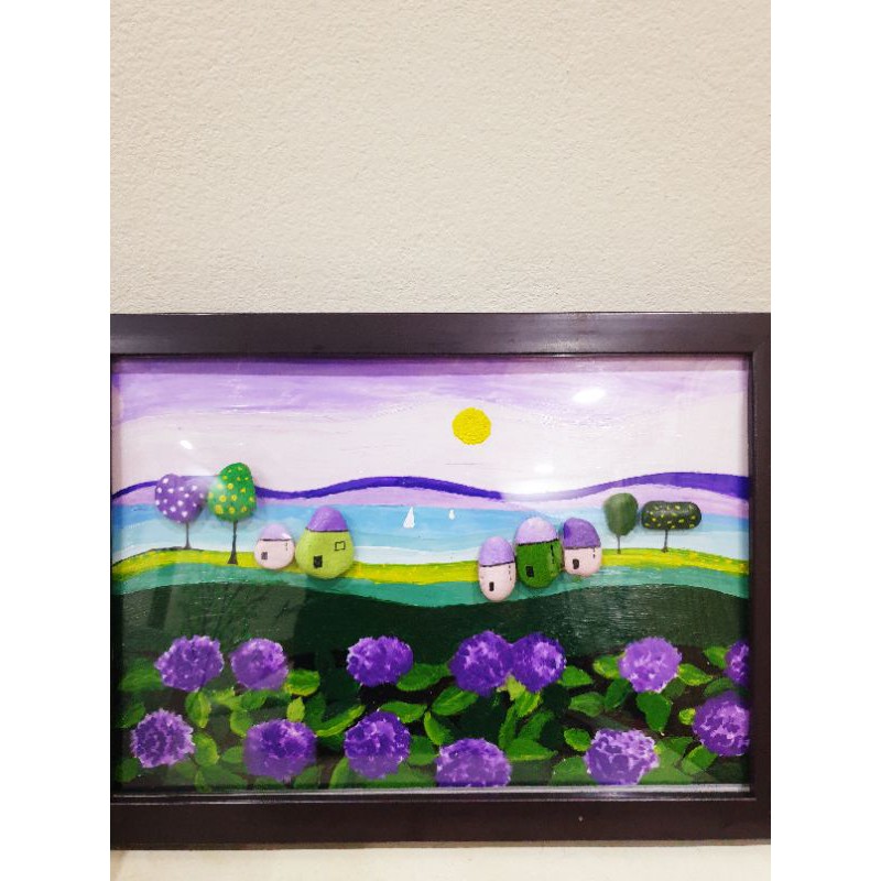 Tranh Sỏi Đá Nghệ Thuật Tự Nhiên Decor Trang Trí