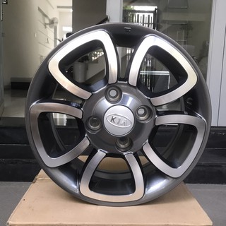 Mâm vành hoa mai 13inch lắp chuẩn Kia Morning