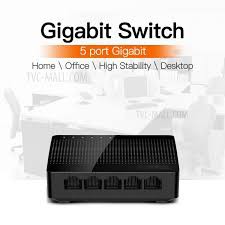 Switch GIGA 10/100/1000 SG105 - Bộ chia mạng 5 cổng 1Gbps chính hãng Tenda giá rẻ