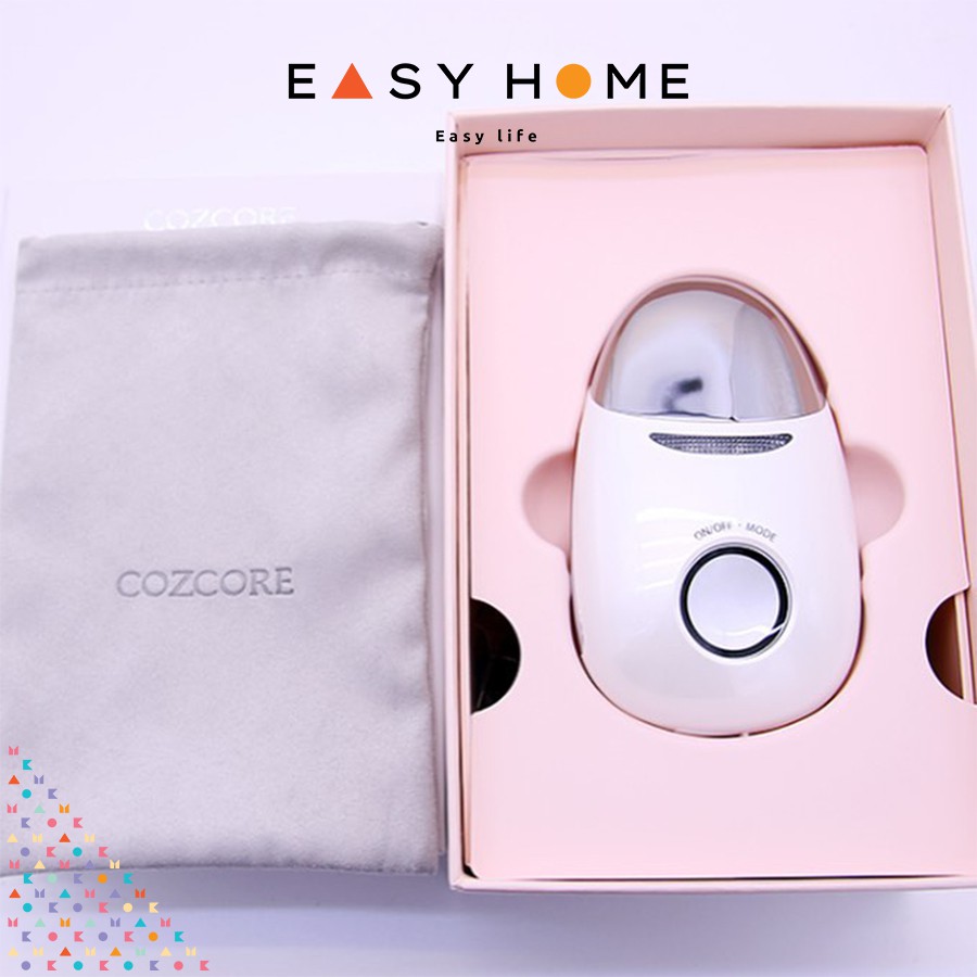 Máy Nâng Cơ, Xoá Nếp Nhăn, Di Tinh Chất, Trẻ Hoá Da Éclore COZCORE EGG - Made in Korea