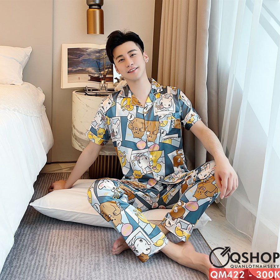 BỘ ĐỒ PIJAMA NAM QSHOP QM422