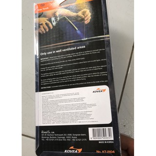 Đầu khò lửa KOVEA sử dụng bình gas mini