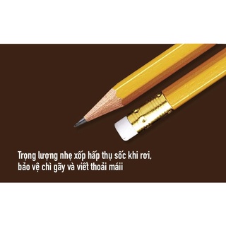 Bút chì gỗ STABILO Swano 4905 HB (thân vàng, có tẩy)
