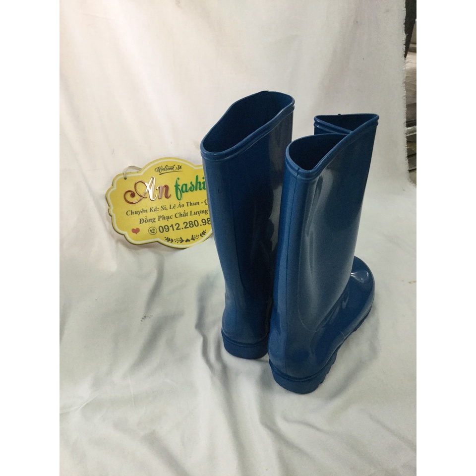 Ủng cao su xanh TGP cao cấp _ Hình chụp thật