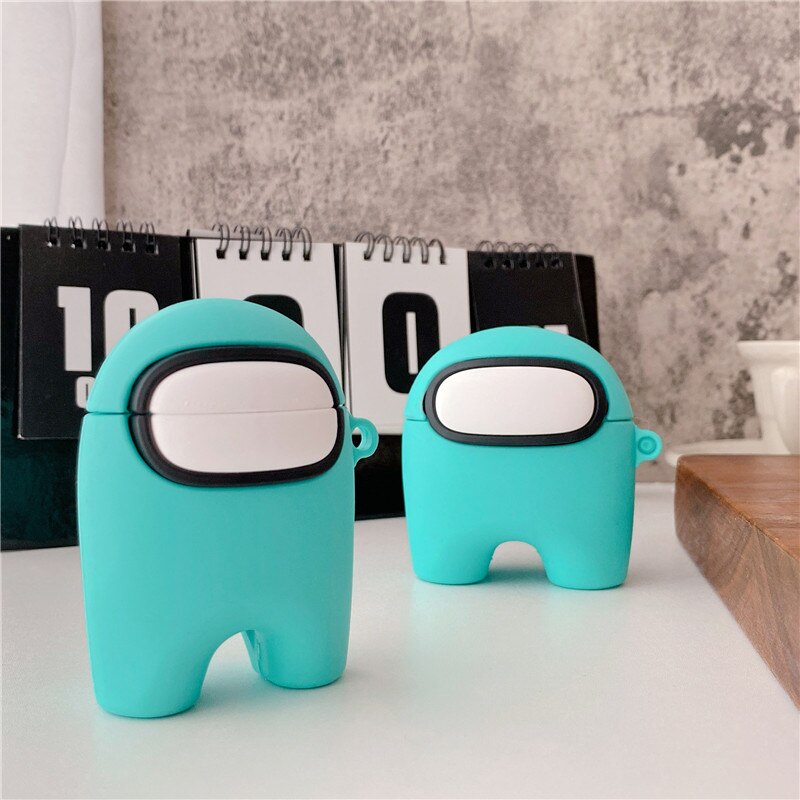 Vỏ bảo vệ hộp sạc tai nghe không dây bluetooth họa tiết game Among Us PVP đáng yêu cho Airpods 1 2 3 Pro | BigBuy360 - bigbuy360.vn