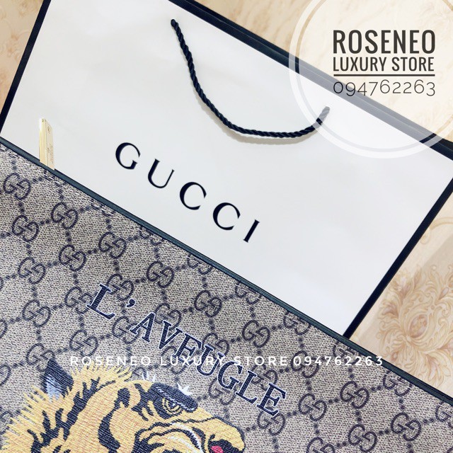 VÍ CLUTCH CẦM TAY GUCCI SUPER VIP ‼️ fullbox , túi vải , card, bill