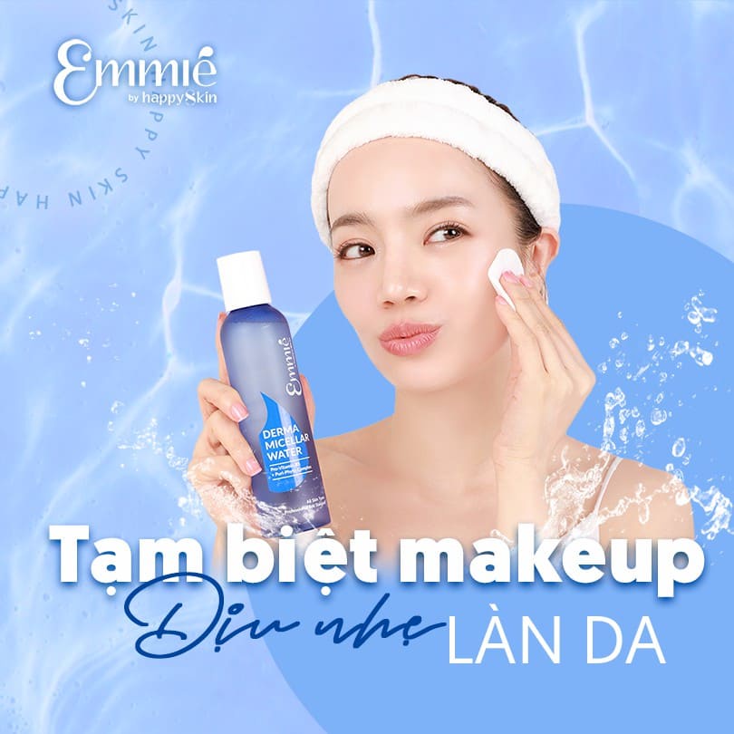 Nước Tẩy Trang Emmie Sạch Sâu Không Khô Da B5 Emmié By Happy Skin 250ml Micellar Water