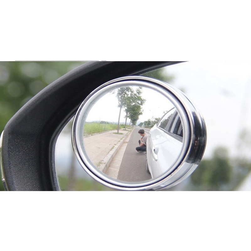 Gương cầu nồi 360 độ gắn gương chiếu hậu ô tô xe máy