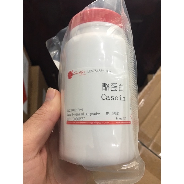 Hóa chất casein CAS 9000-71-9 lọ 100g