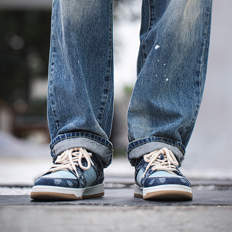 Giày thời trang Maden đế dày kiểu retro cá tính cho nam