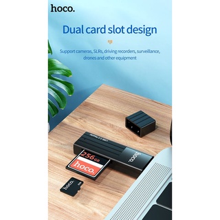 Đầu đọc thẻ nhớ 2.0 / 3.0 Hoco HB20 - Đọc thẻ MicroSD/SD ( BH 12 Tháng )