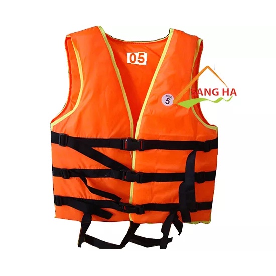 Phao tròn cứu sinh màu cam 47cm x 66cm - Thiết bị cứu hộ cứu nạn