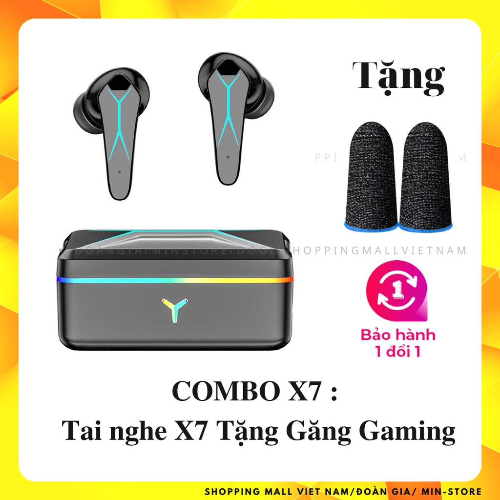 Tai nghe gaming bluetooth không dây P36 tặng kèm găng gaming - Tai nghe không dây Âm trầm đầy đủ HiFi Stereo ( Bản QT)