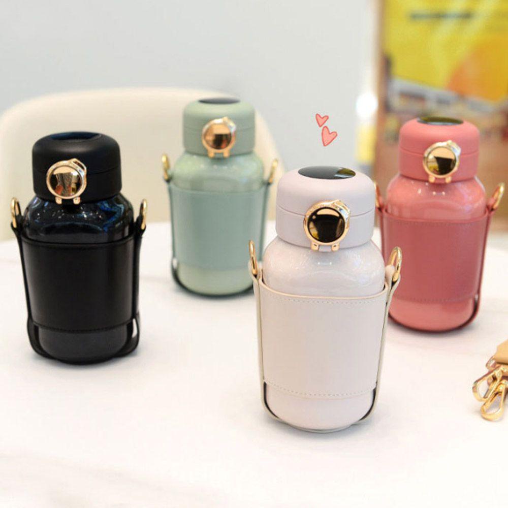 PISTA Bình Nước 420ml Có Nắp Đậy Chống Rò Rỉ Tiện Dụng