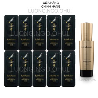 [Hiếm] Gói tinh chất sâm đen trẻ hóa da trả lại làn da không tuổi chỉ sau 1 tuần Sulwhasoo Timetreasure Honorstige Serum