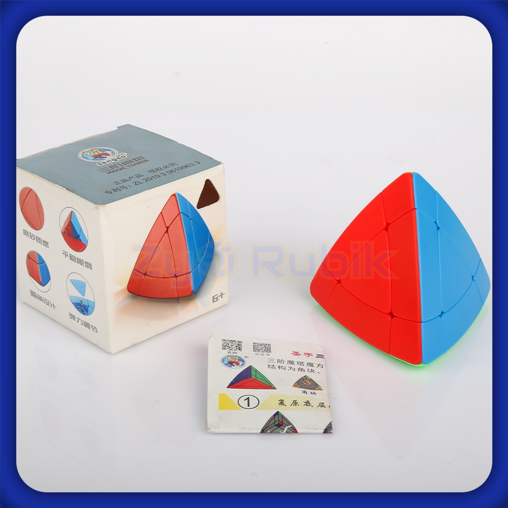 Rubik Sengsou Magic Tower Pyraminx- Đồ chơi trí tuệ - Zyo Rubik