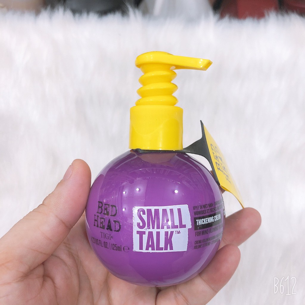 Wax Tạo Nếp Tóc Uốn Small Talk Bed Head TIGI 240ml,125ml ( hàng chính hãng )