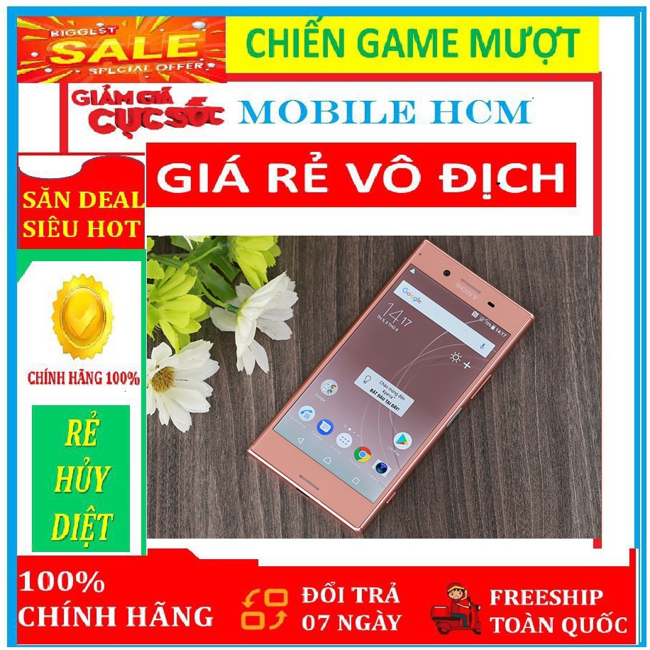 Điện thoại CHÍNH HÃNG Sony Xperia XZ Premium 2SIM ram 3G rom 32G Fullbox - Hàng Xịn - Chiến Game nặng mượt