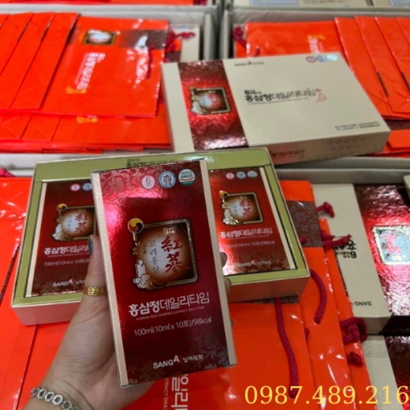 Nước Hồng Sâm Nguyên Chất SangA Hàn Quốc