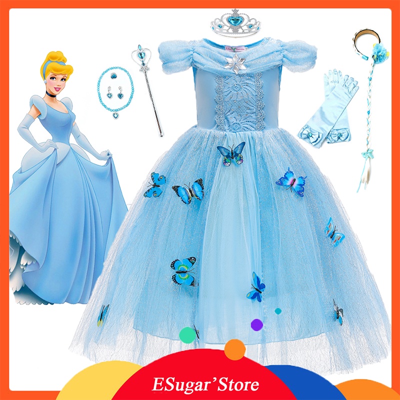 Đầm công chúa lọ lem cho bé gái