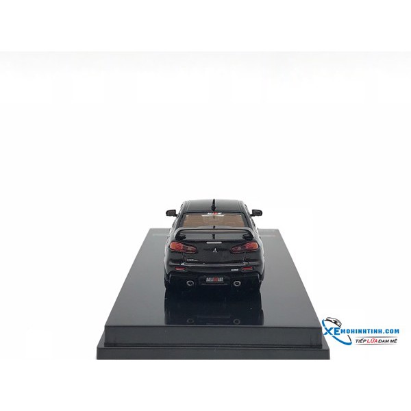 Xe Mô Hình Mitsubishi Evo X Ralliart Edition Tarmac Works 1:64 (Đen)