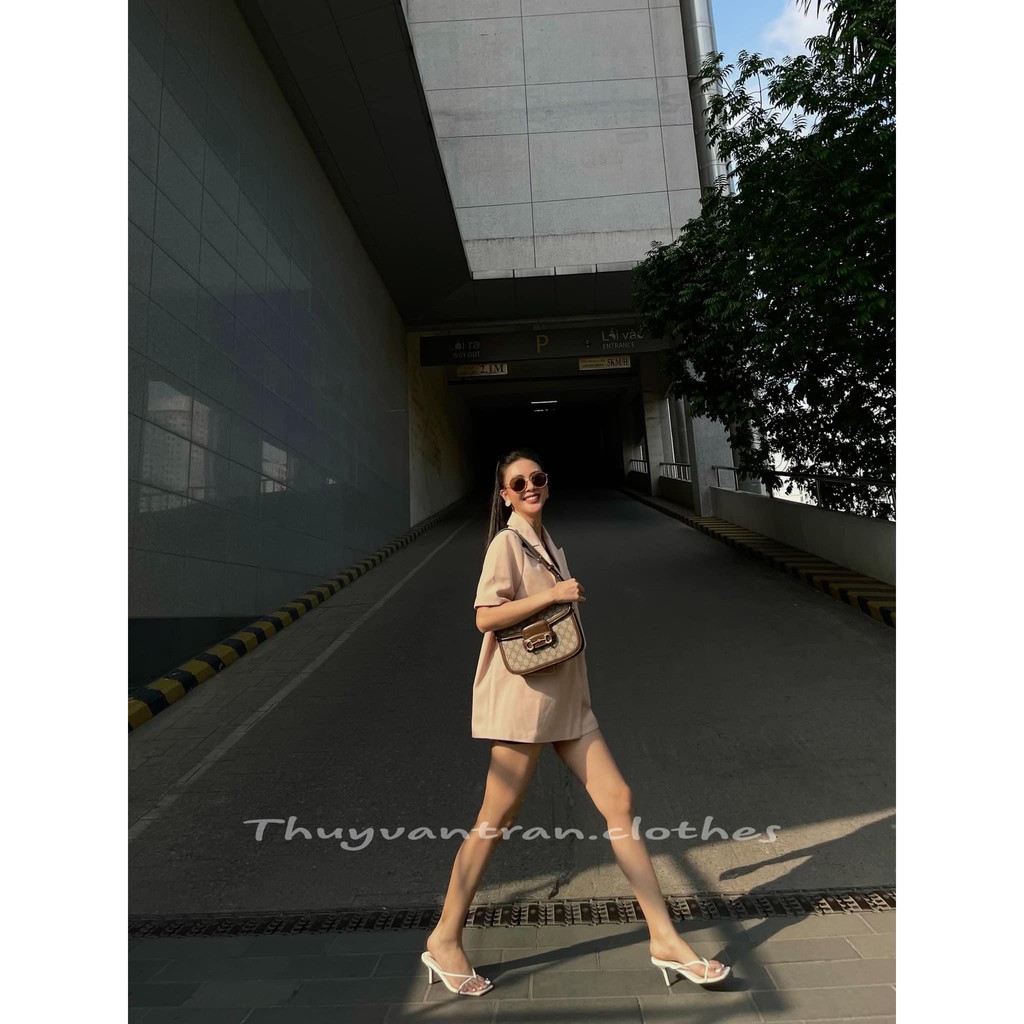 ÁO BLAZER DÁNG RỘNG TAY LỠ CÁ TÍNH QUYẾN RŨ