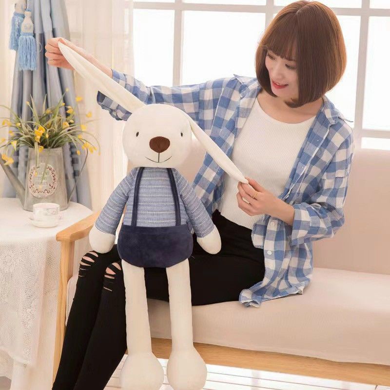 Thú thỏ bông chân dài size to cho bé 50cm