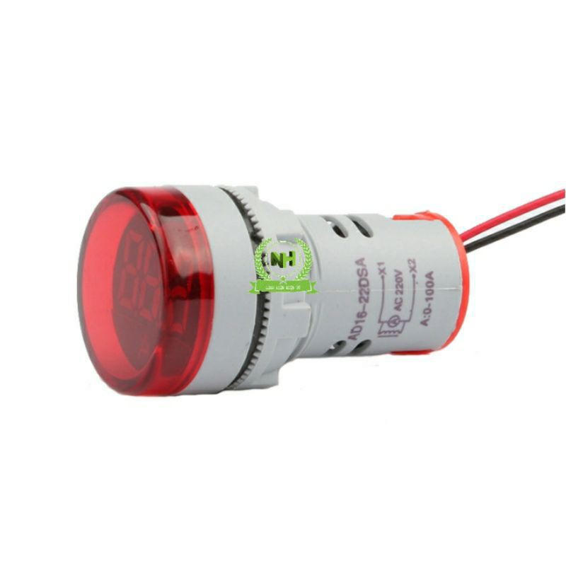 Đèn Báo Ampe Kế 0-100A Báo A ED16-22FAD Loại Chuẩn