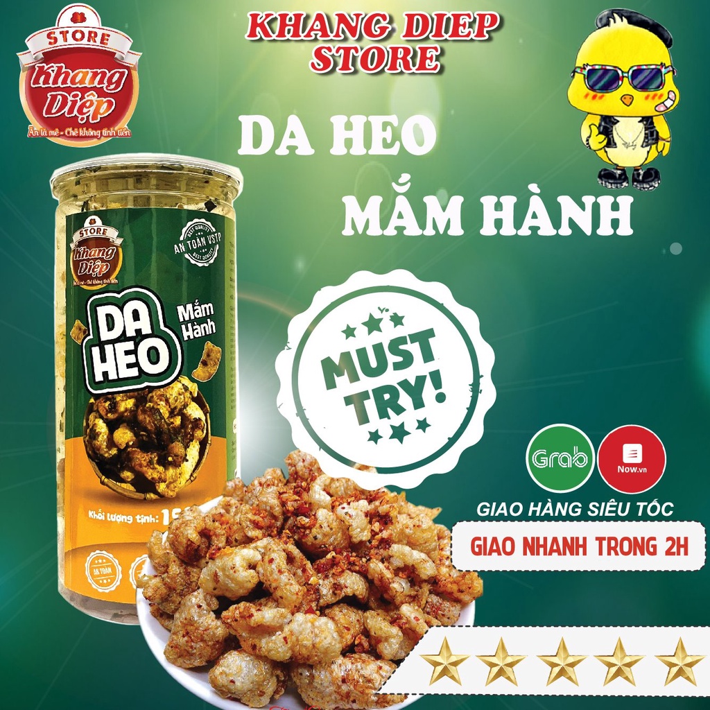 Da heo mắm hành 150g Khang Diệp đồ ăn vặt Hà Nội