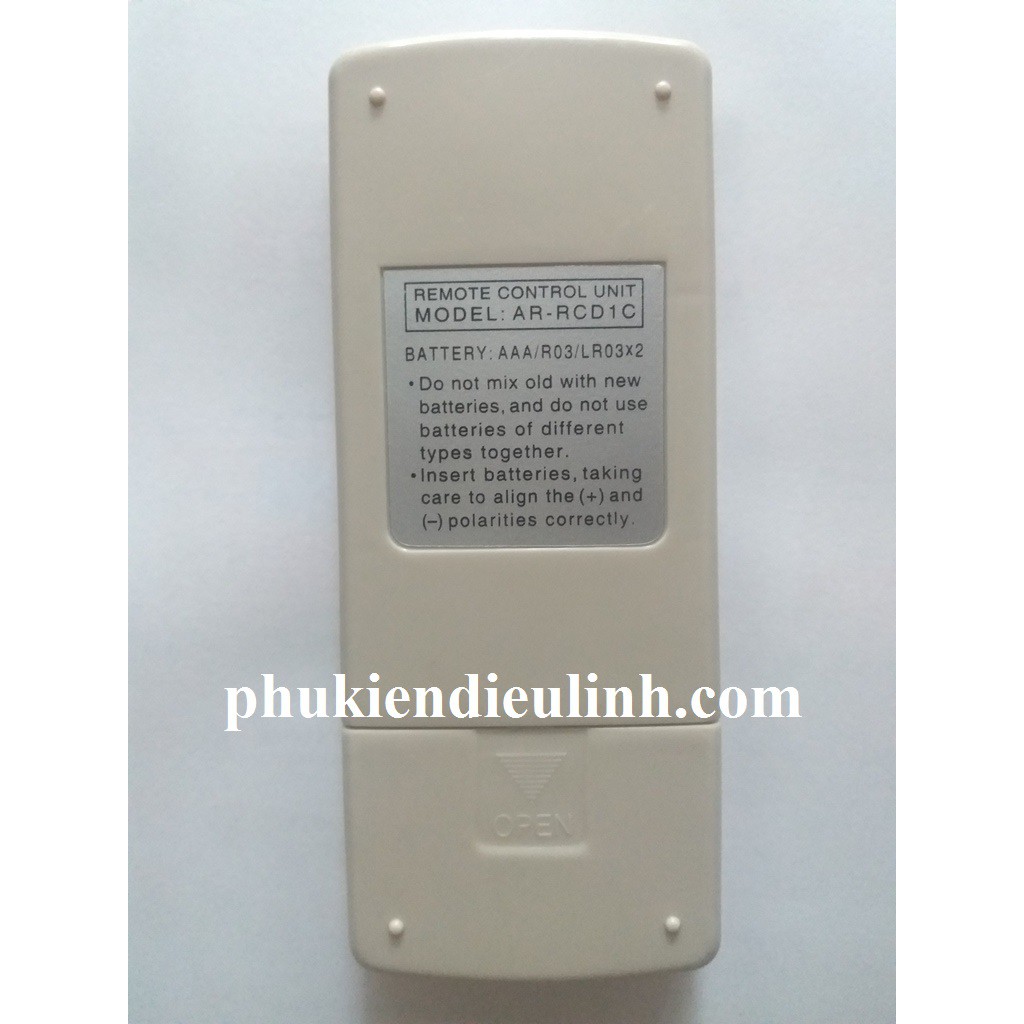 ĐIỀU KHIỂN ĐIỀU HÒA GENERAL,FUJITSU INVERTER AR-RCD1C