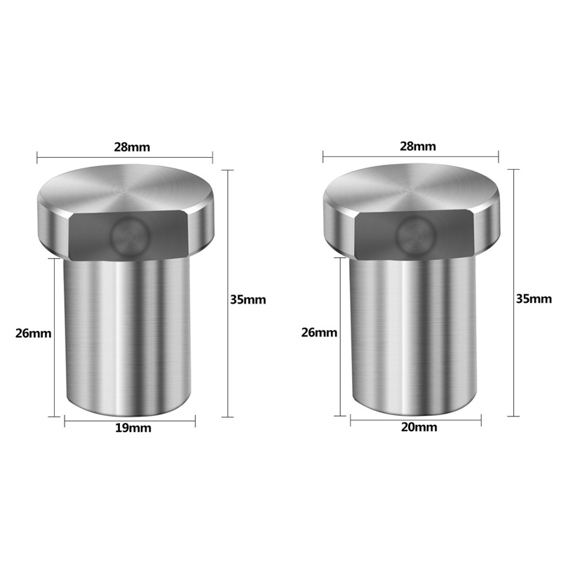 Khối Thép Không Gỉ Giới Hạn Tháo Gỡ Nhanh Cho Chế Tác Gỗ 19mm / 20mm