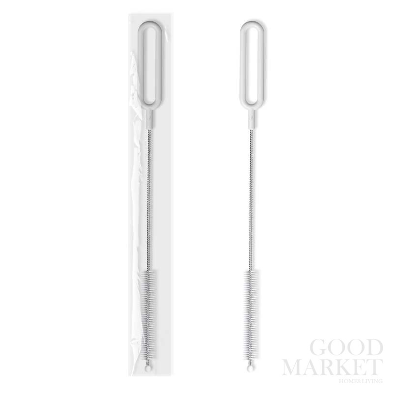 Cọ Vệ Sinh Bình Sữa Bằng Thép Không Gỉ Và Silicon Thiết Kế Đơn Giản Thời Trang HGJ442