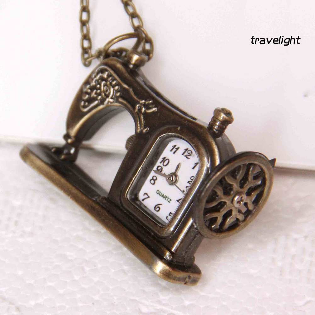 Đồng Hồ Quả Quýt Mặt Hình Máy May Phong Cách Vintage K3 | BigBuy360 - bigbuy360.vn