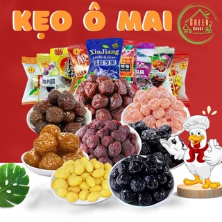 Gói ô mai cherry, ô mai việt quất, ô mai mận - Ăn vặt Green House