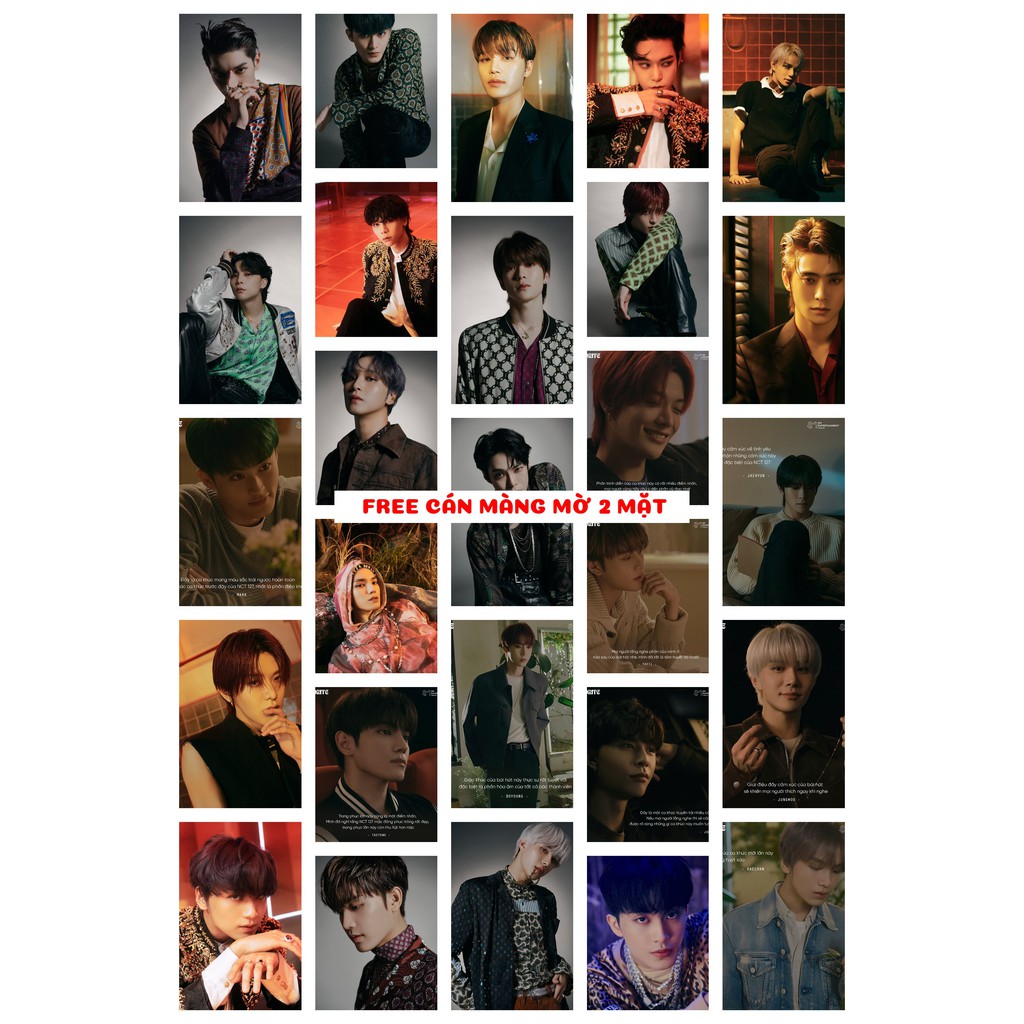 Lomo card 81 ảnh NCT 127 - Favorite có lẻ 3 set