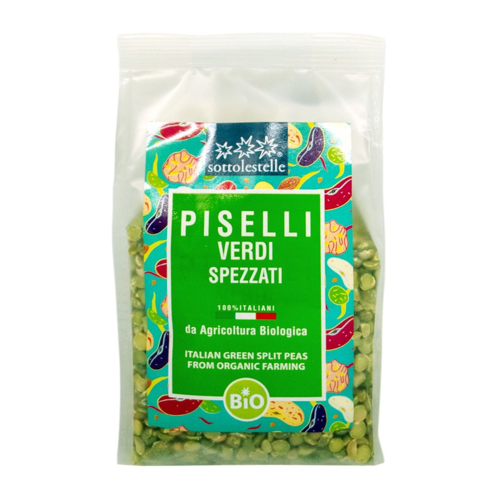 Đậu hà lan hữu cơ Sottolestelle organic pea 400g