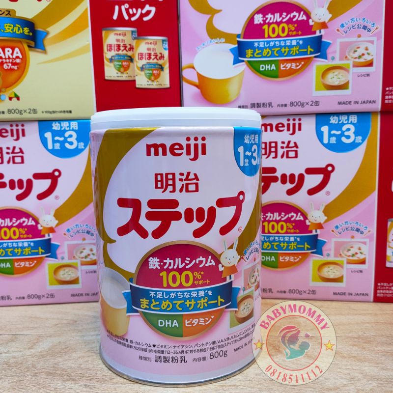 [Mẫu mới] Sữa Meiji nội địa nhật 800g( số 0-1, số 1-3) Hàng chuẩn Air