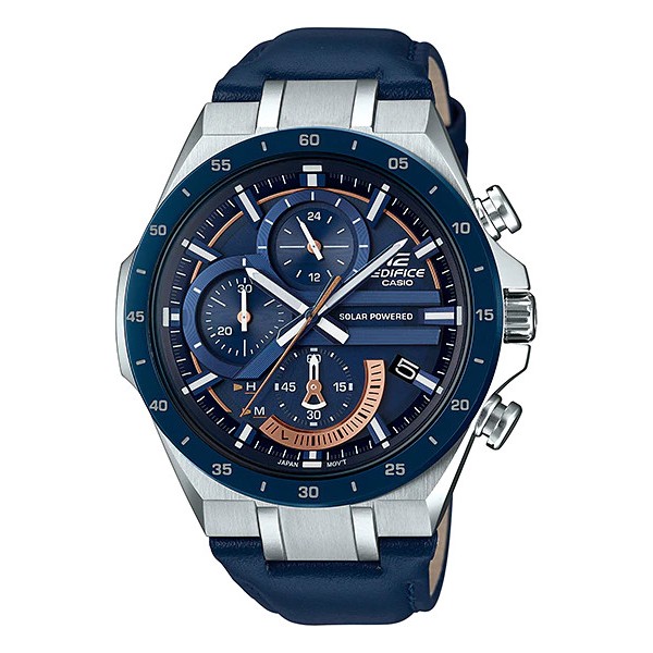 Đồng Casio Nam Dây Da EDIFICE EQS-920BL-2AV Chính Hãng