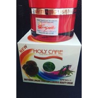 Kem dưỡng trắng da tinh chất Collagen linh chi và đông trùng hạ thảo Holy Care 9 trong 1.