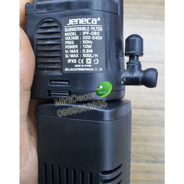Máy lọc chìm - máy lọc nước - lọc ống đa năng IPF-060 10W và IPF-080 18W cho hồ cá Jeneca