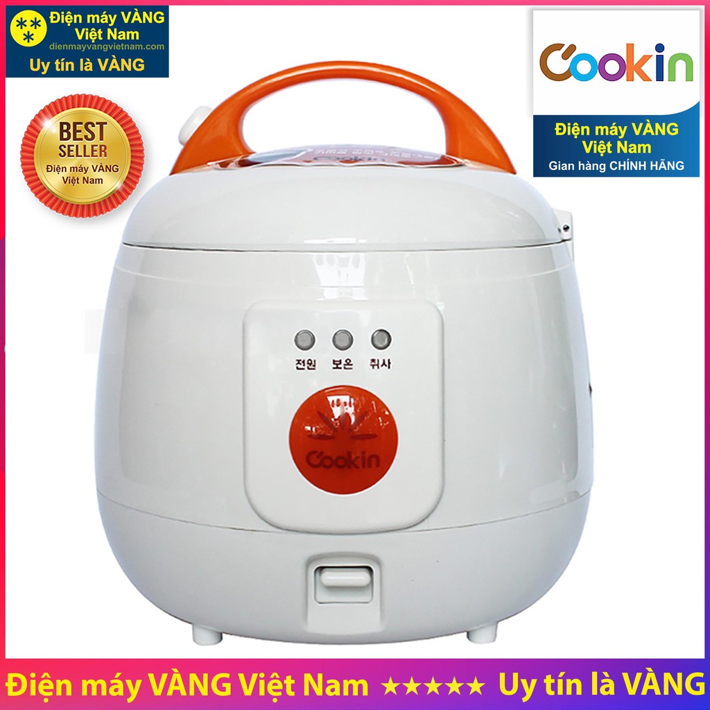 Nồi cơm điện Hàn Quốc Cookin RM-NA05 0.54 Lít, RM-NA10 1.0 Lít - Hàng chính hãng