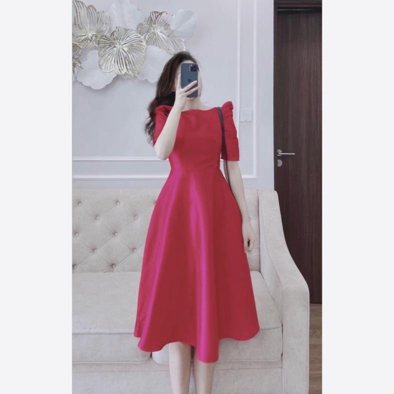 BÁN SỈ - VÁY TÁC TA NƠ VAI TAY BỒNG NỮ CAO CẤP