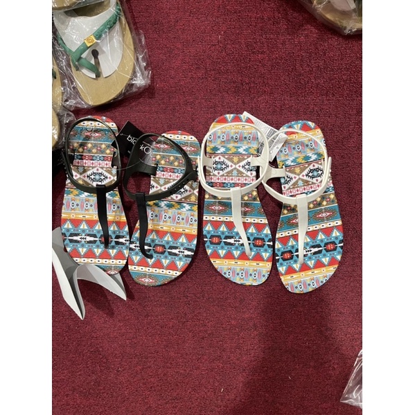 Dép Sandal Thái lan BlackOut Chính Hãng họa tiết thổ cẩm