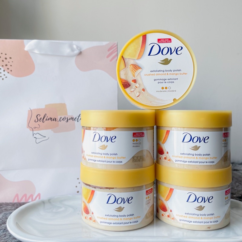 Bản Mỹ + Bản Đức - TẨY TẾ BÀO CHẾT BODY DOVE EXFOLIATING BODY POLISH